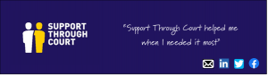 Support Through Court logo/ banner